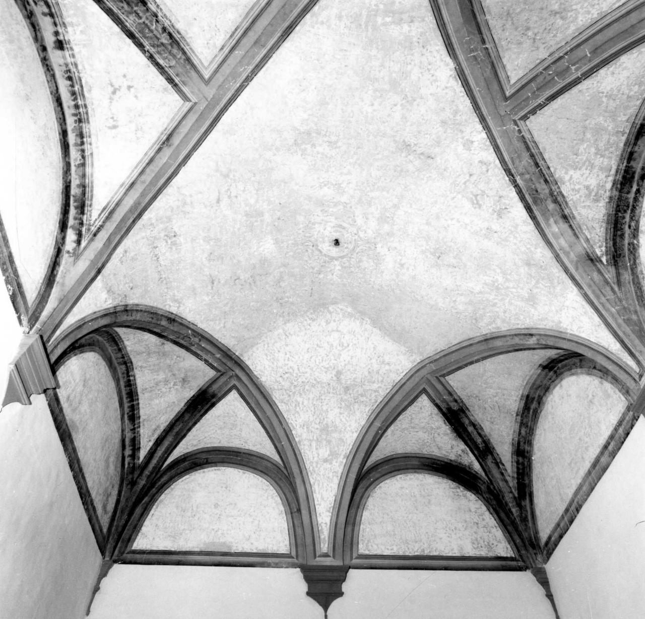 motivi decorativi a cornici e modanature (dipinto) - ambito fiorentino (seconda metà sec. XIX)