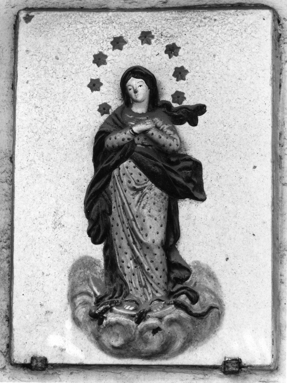Madonna Immacolata (rilievo) - manifattura Ginori (metà sec. XIX)