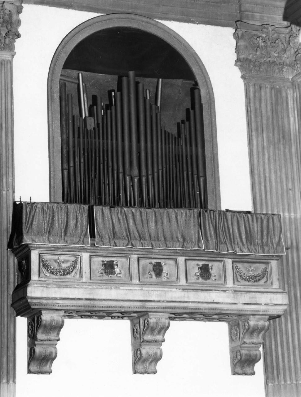 tribuna d'organo - bottega toscana (prima metà sec. XVI)