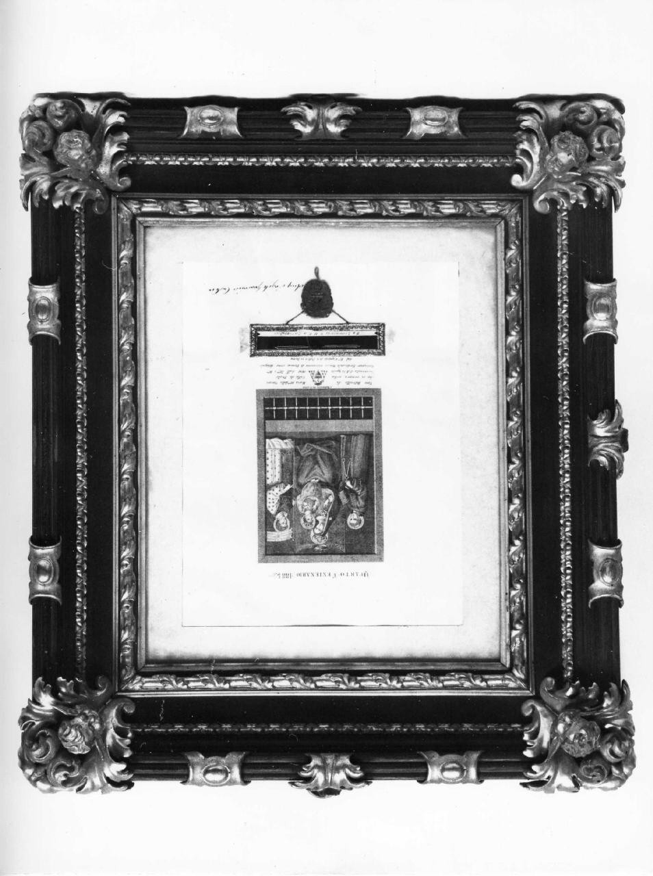 cornice - bottega toscana (sec. XIX)