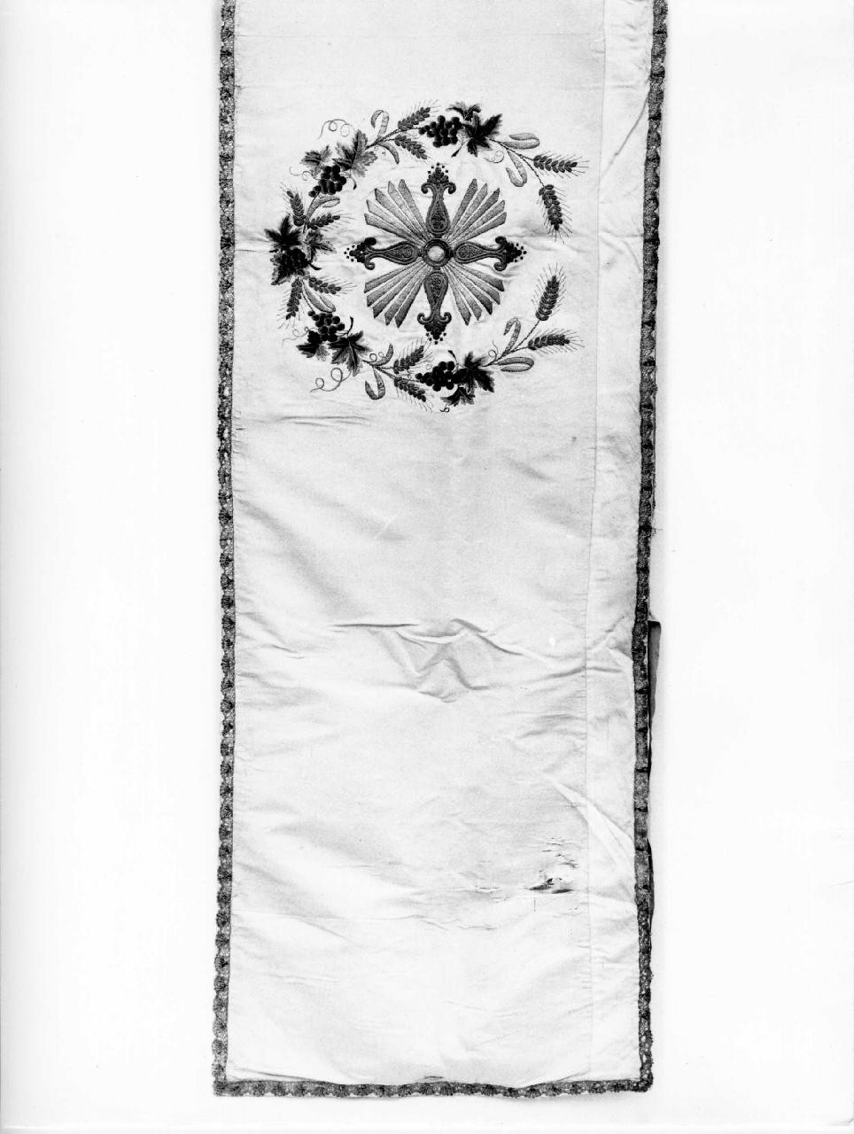 velo omerale - manifattura toscana (sec. XIX)