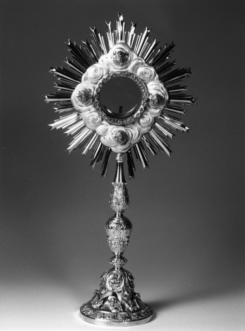 ostensorio - produzione toscana (sec. XX)