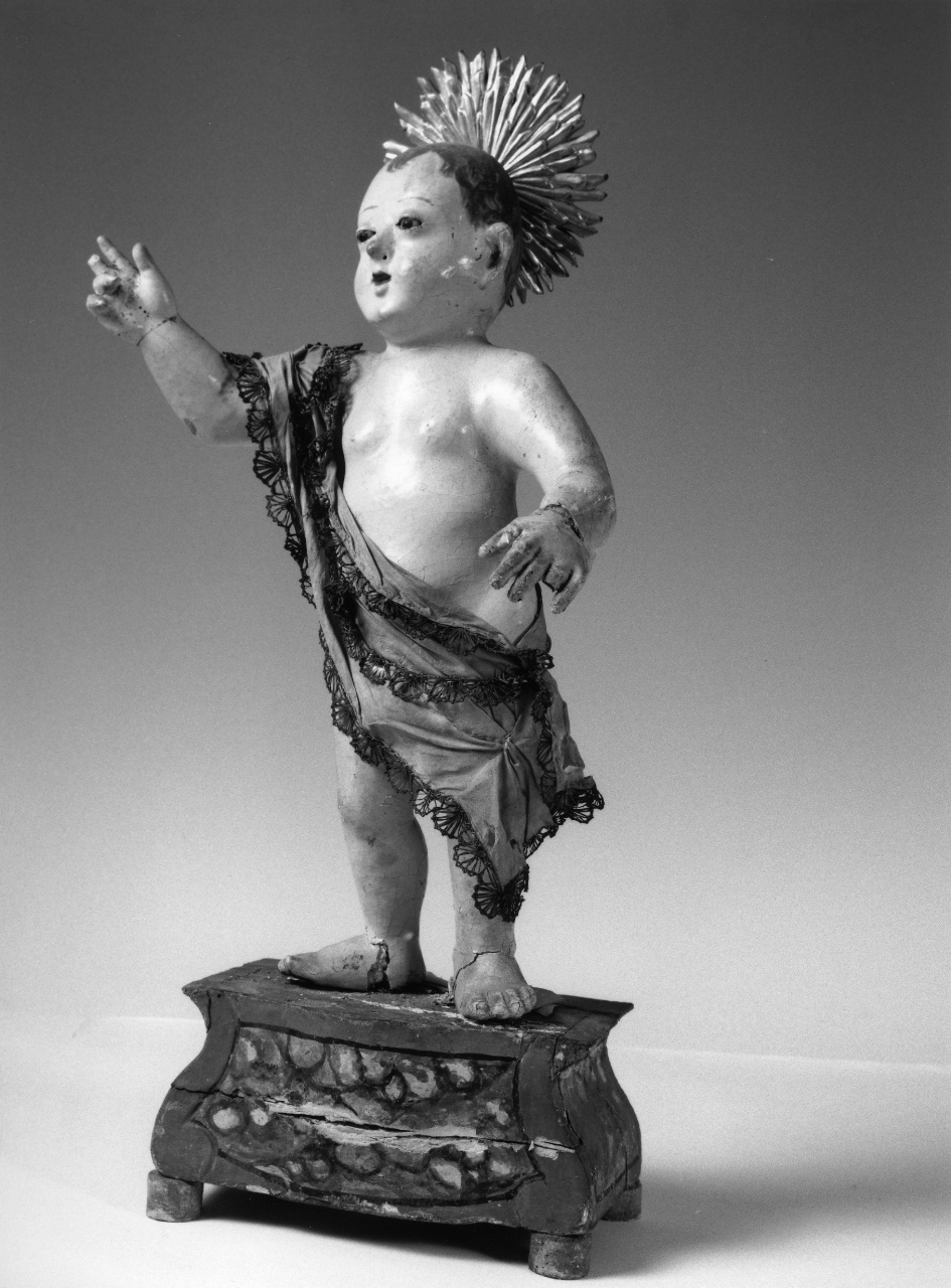 Gesù Bambino (statuetta) - produzione toscana (seconda metà sec. XVIII)