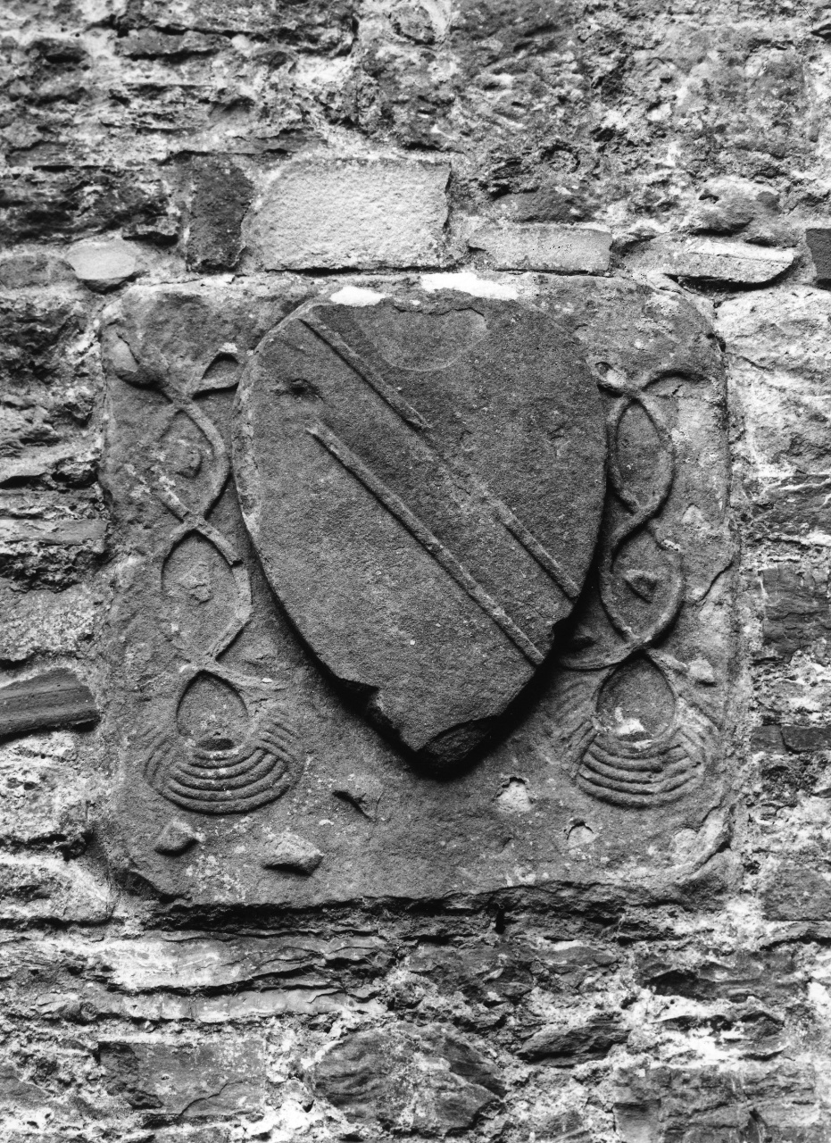 stemma gentilizio (rilievo) - produzione toscana (seconda metà sec. XIV)