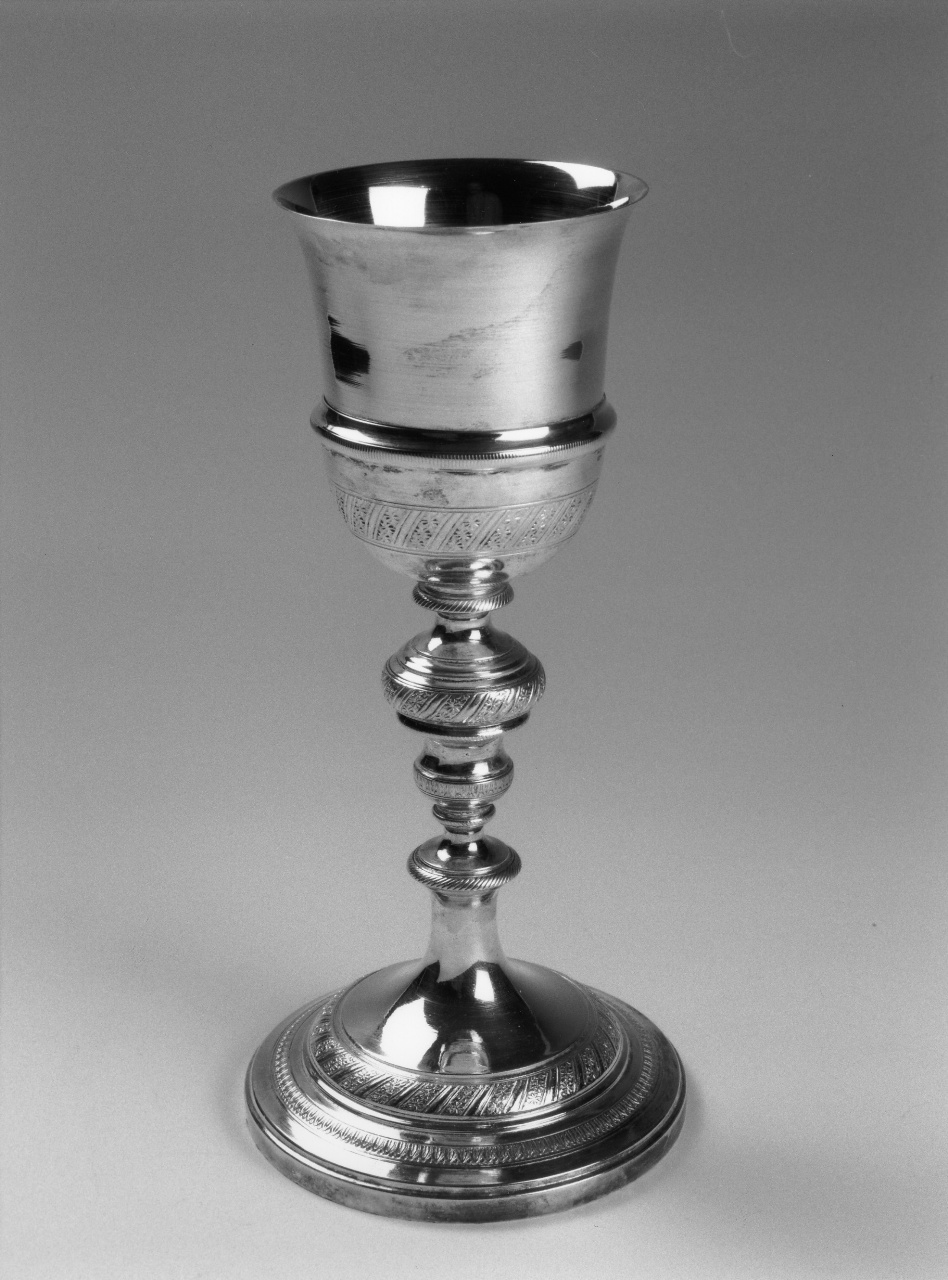 calice - bottega italiana (secondo quarto sec. XIX)