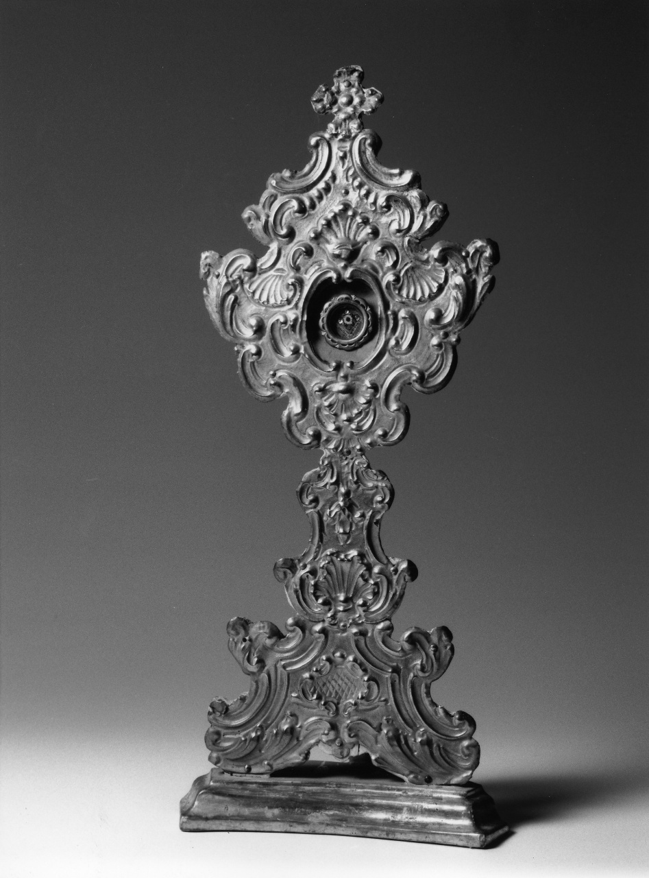 reliquiario, serie - bottega toscana (metà sec. XVIII)