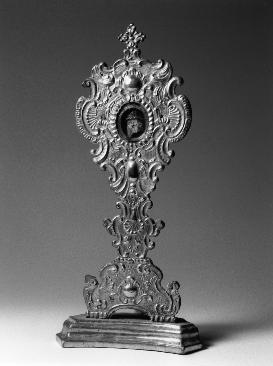 reliquiario, serie - bottega toscana (metà sec. XVIII)