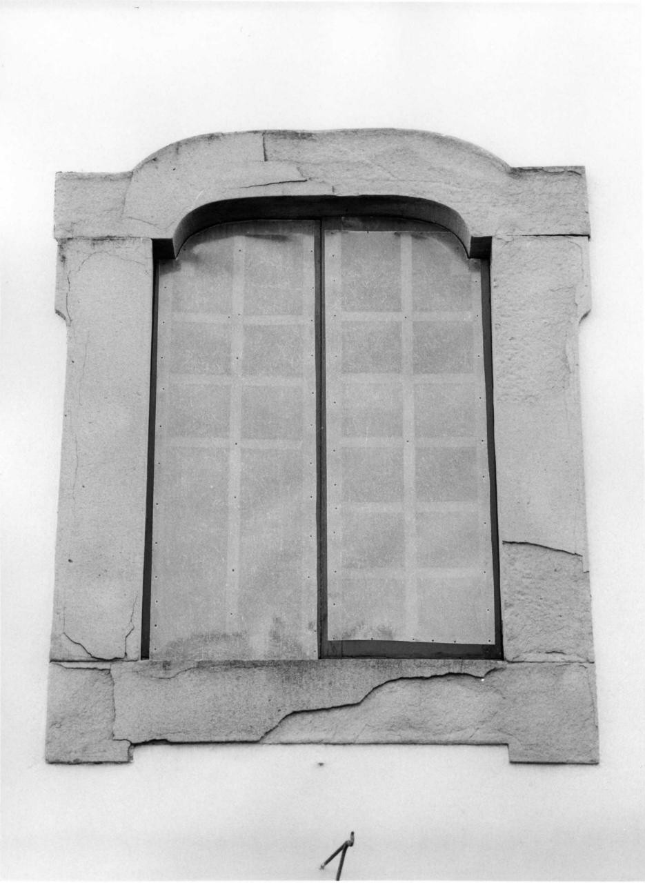 mostra di finestra - produzione toscana (sec. XIX)