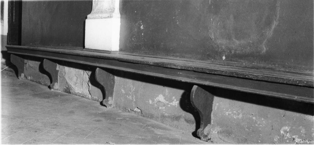 panca, serie - produzione toscana (sec. XIX)