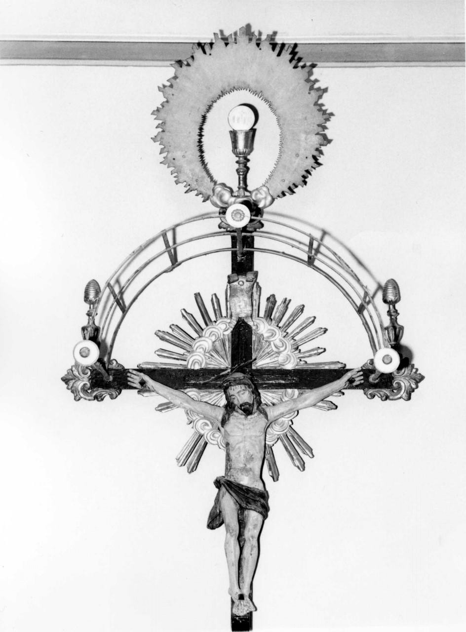 croce processionale - ambito toscano (primo quarto sec. XIX)