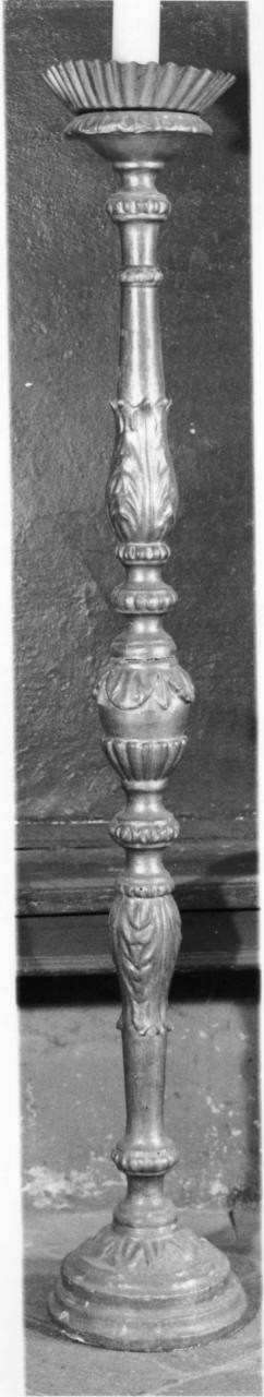 candelabro, serie - produzione toscana (ultimo quarto sec. XIX)