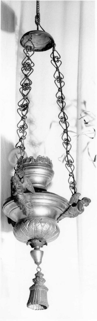 lampada pensile - bottega fiorentina (primo quarto sec. XX)