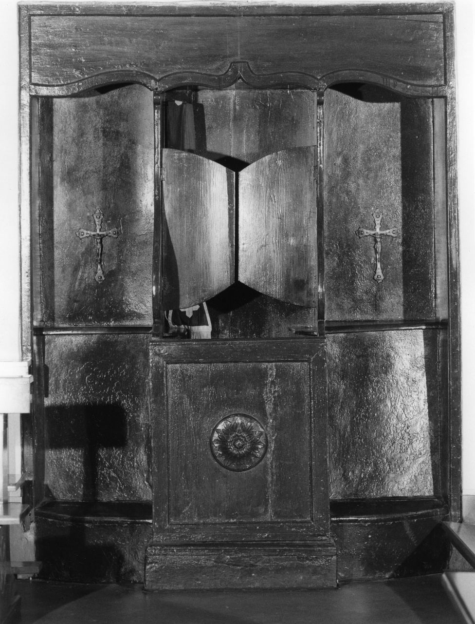 confessionale - produzione toscana (seconda metà sec. XVIII)