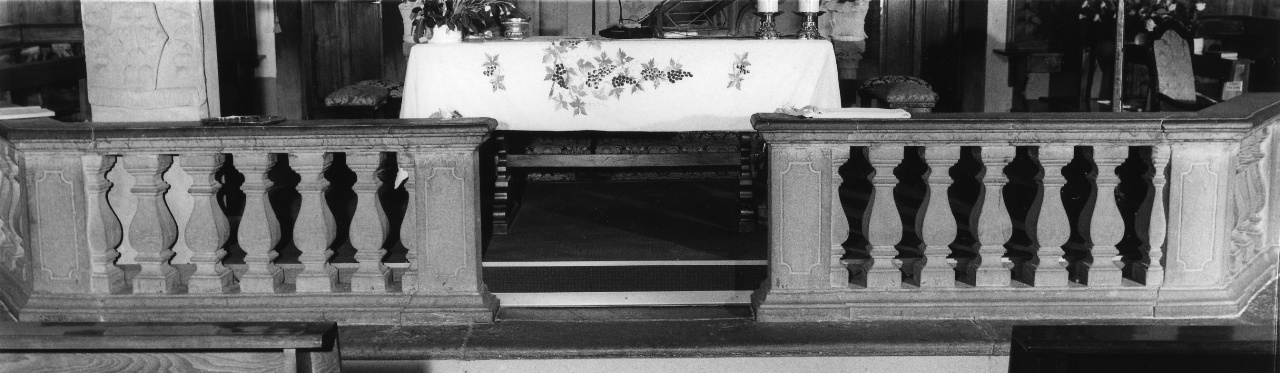 balaustrata - produzione toscana (sec. XVIII)