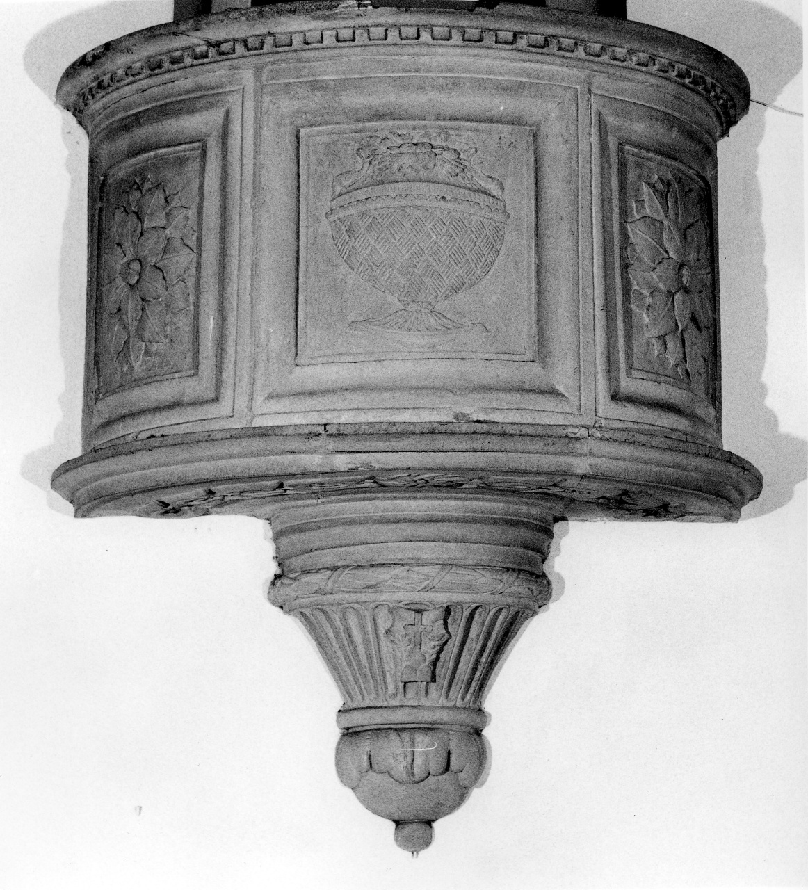 pulpito - bottega toscana (ultimo quarto sec. XVII)