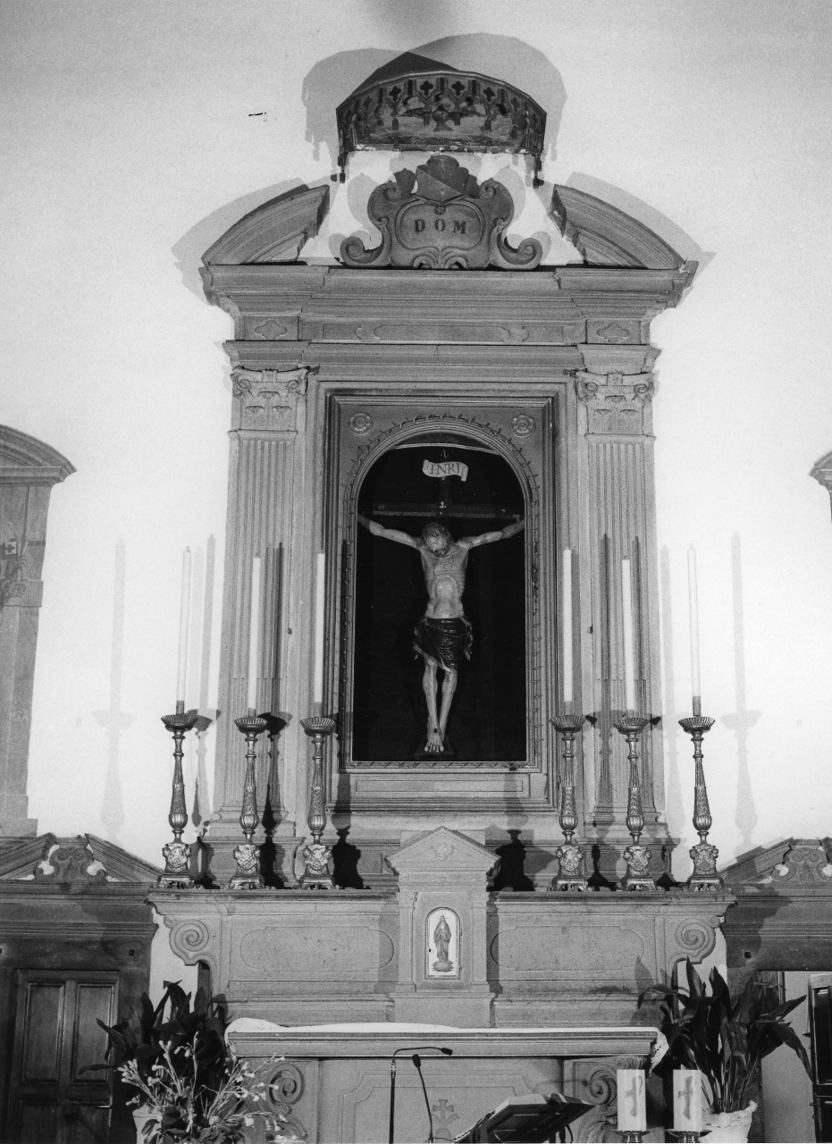 altare maggiore - bottega toscana (seconda metà sec. XVII, sec. XVIII)