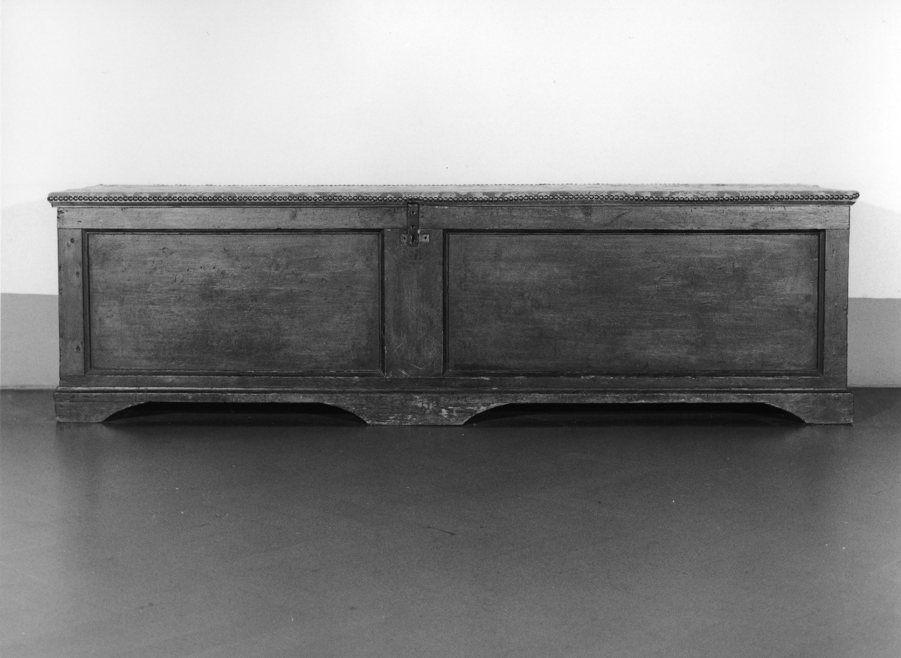 cassapanca - produzione toscana (fine/inizio secc. XIX/ XX)