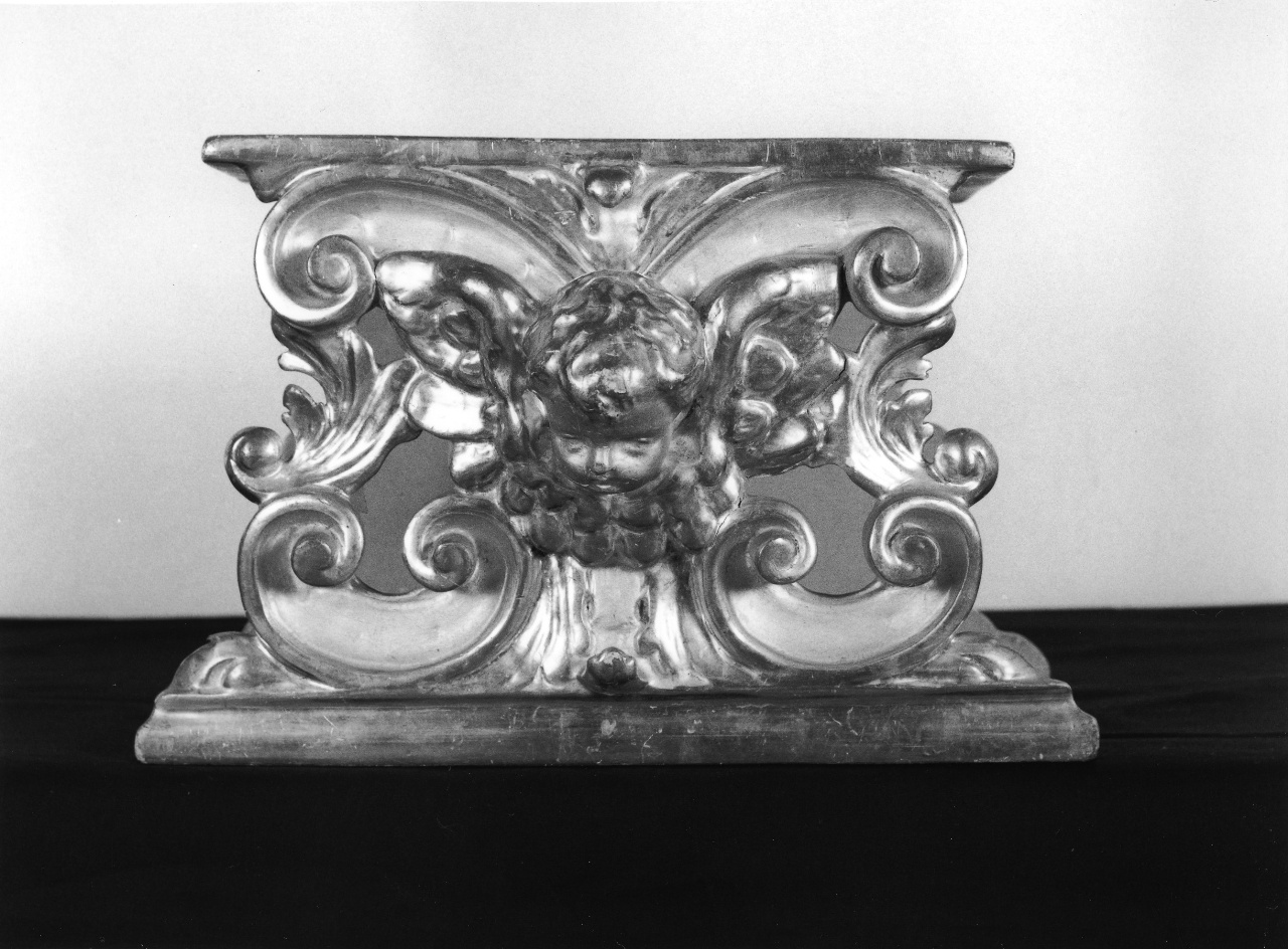 tronetto per esposizione eucaristica - produzione toscana (seconda metà sec. XIX)