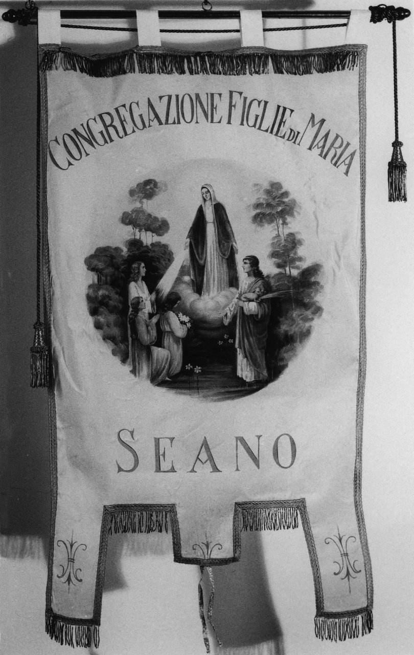 stendardo - manifattura toscana (prima metà sec. XX)