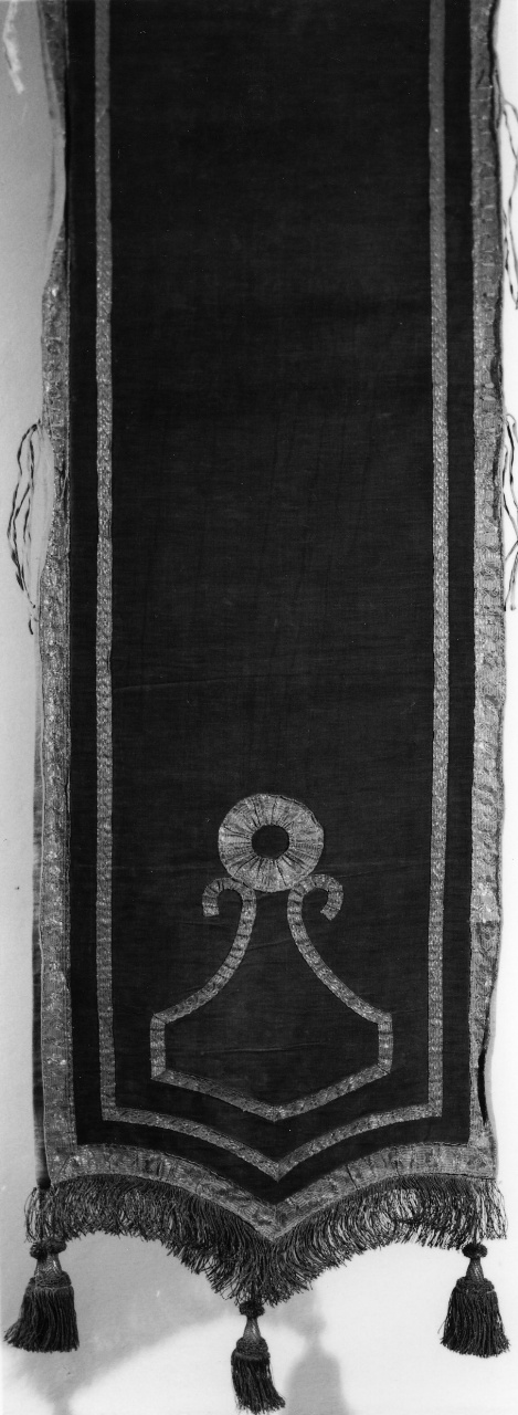 banda processionale - manifattura toscana (seconda metà sec. XIX)