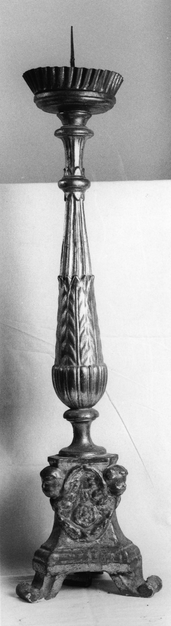 candelabro, serie - produzione toscana (seconda metà sec. XIX)