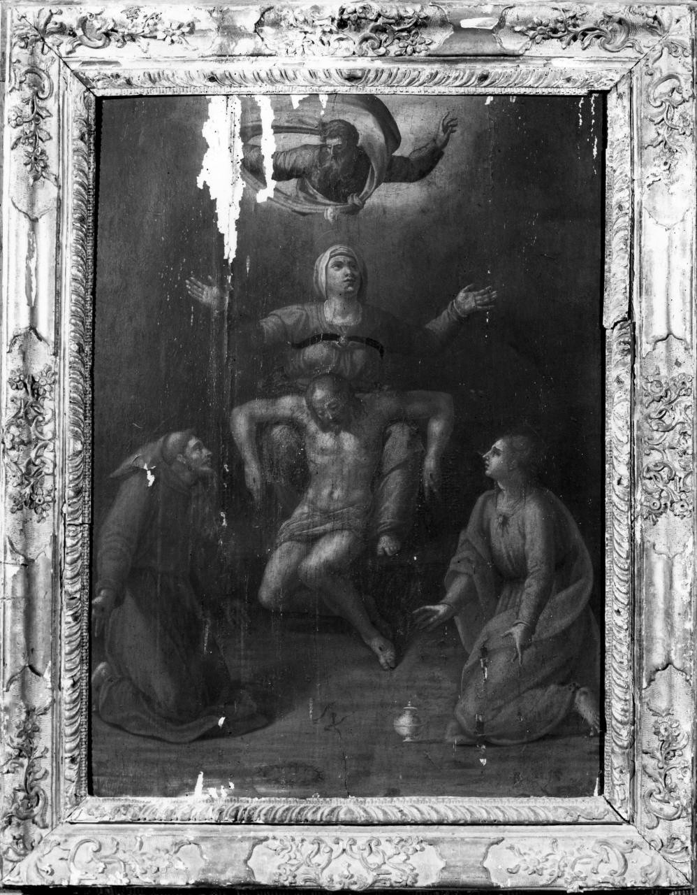 cornice di dipinto - bottega toscana (fine/inizio secc. XVI/ XVII)
