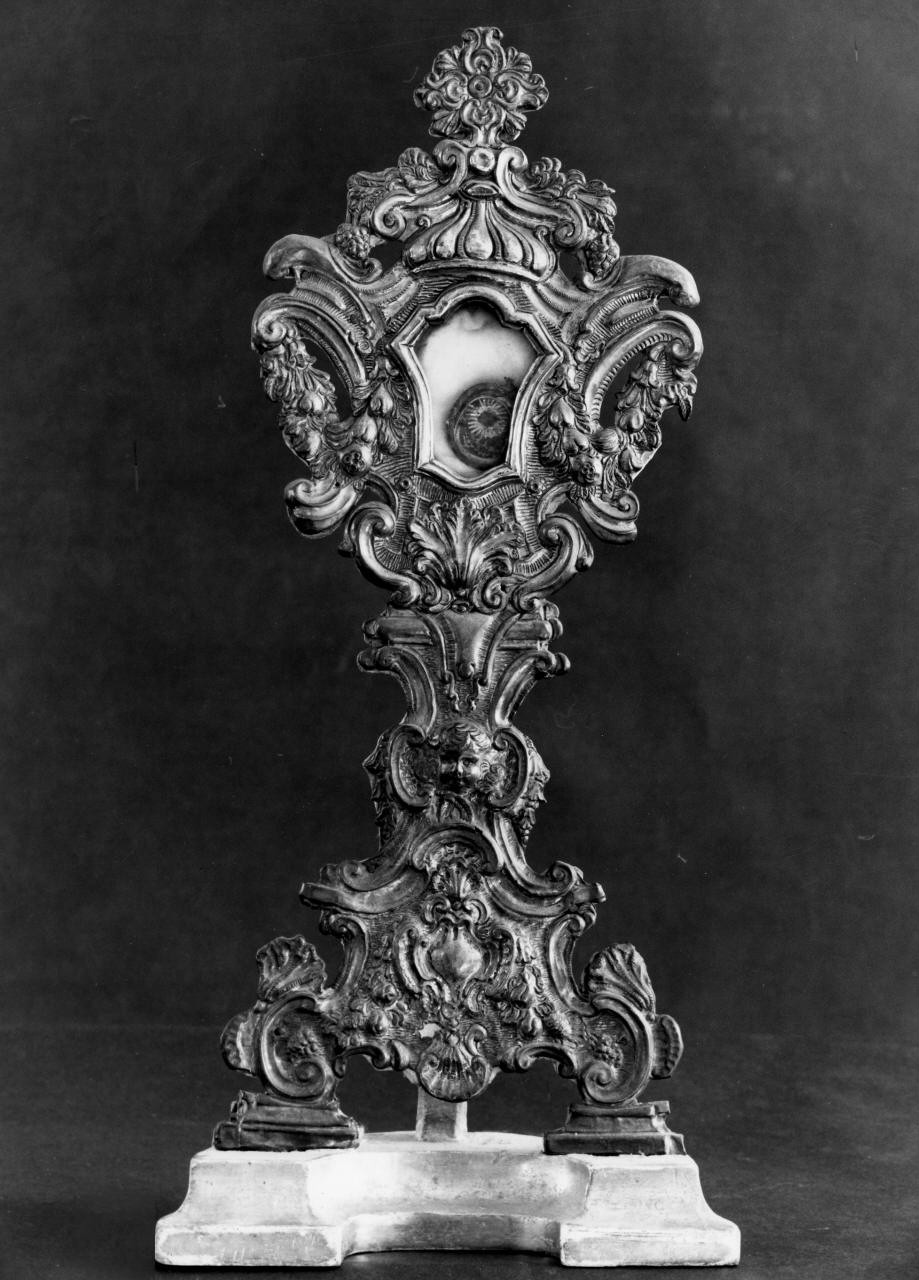 reliquiario-ostensorio - bottega toscana (sec. XVIII)