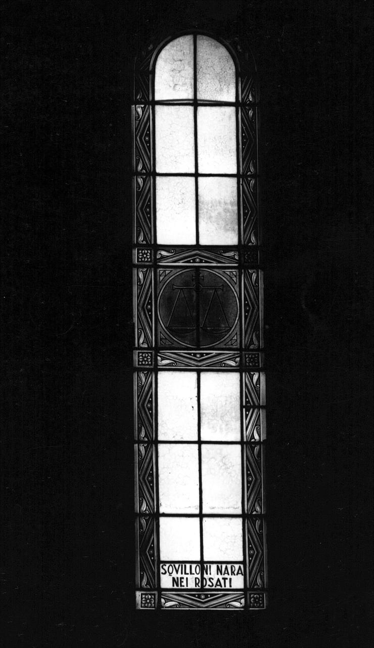 vetrata - manifattura toscana (sec. XX)