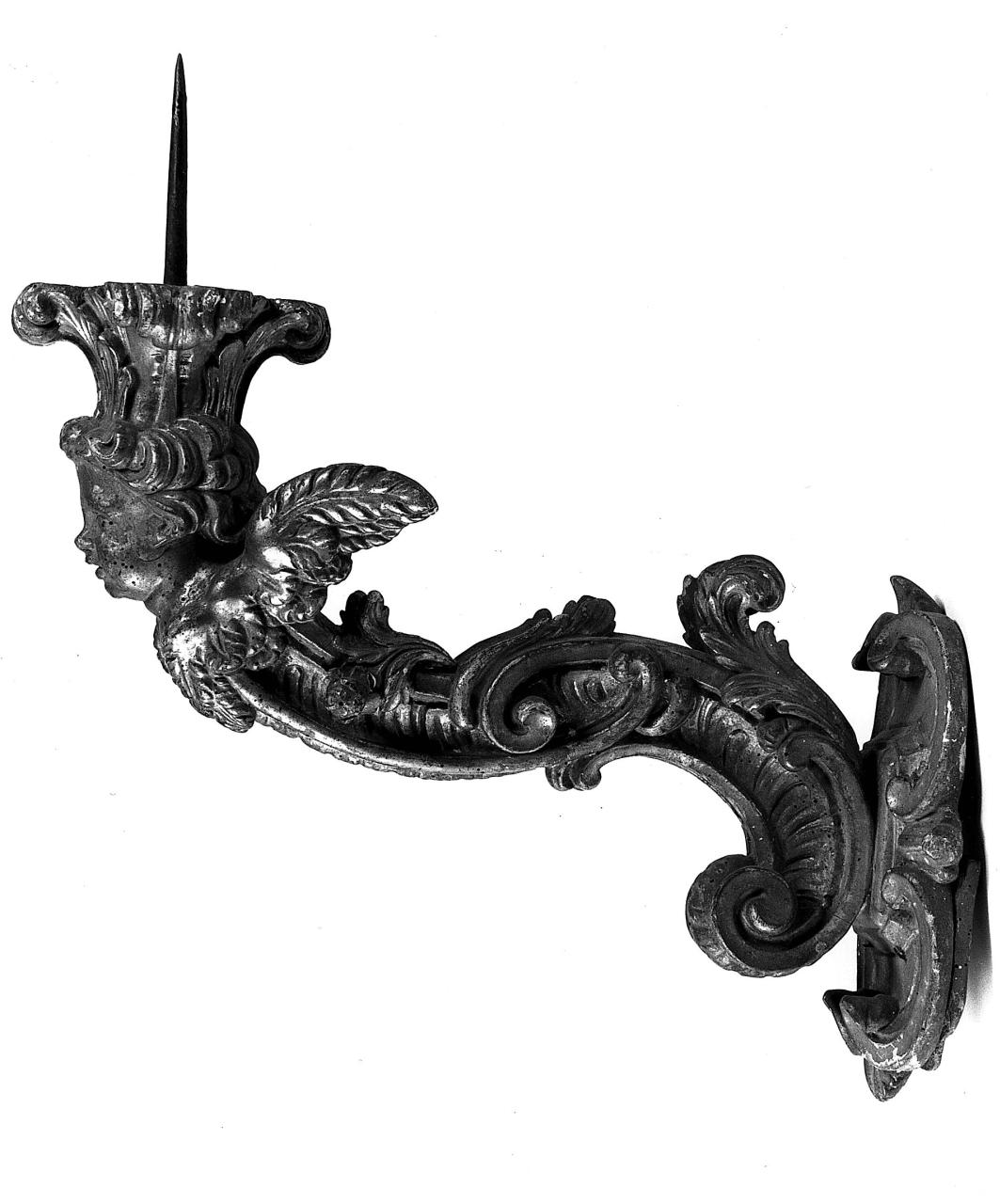 cherubino (candeliere da parete) - manifattura toscana (secc. XVII/ XVIII)