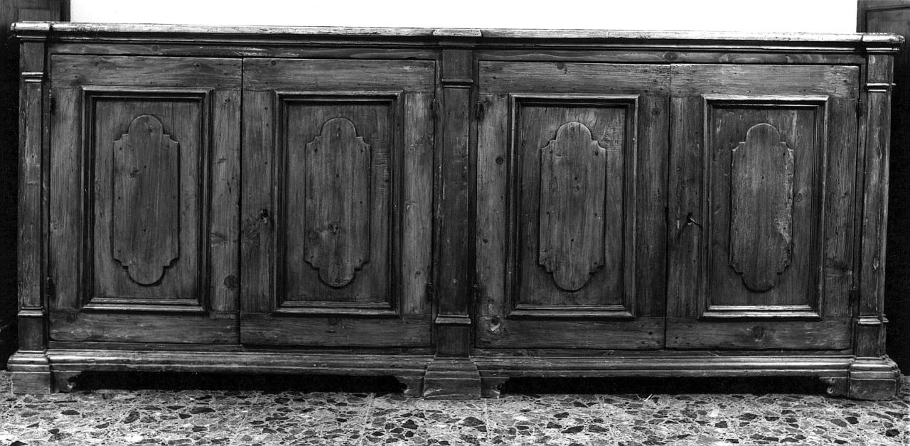 paratoio, opera isolata - manifattura toscana (secc. XVII/ XVIII)