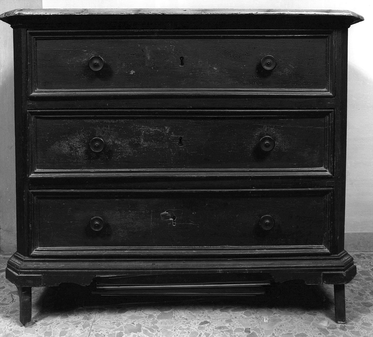 cassettone - manifattura toscana (secc. XVIII/ XIX)