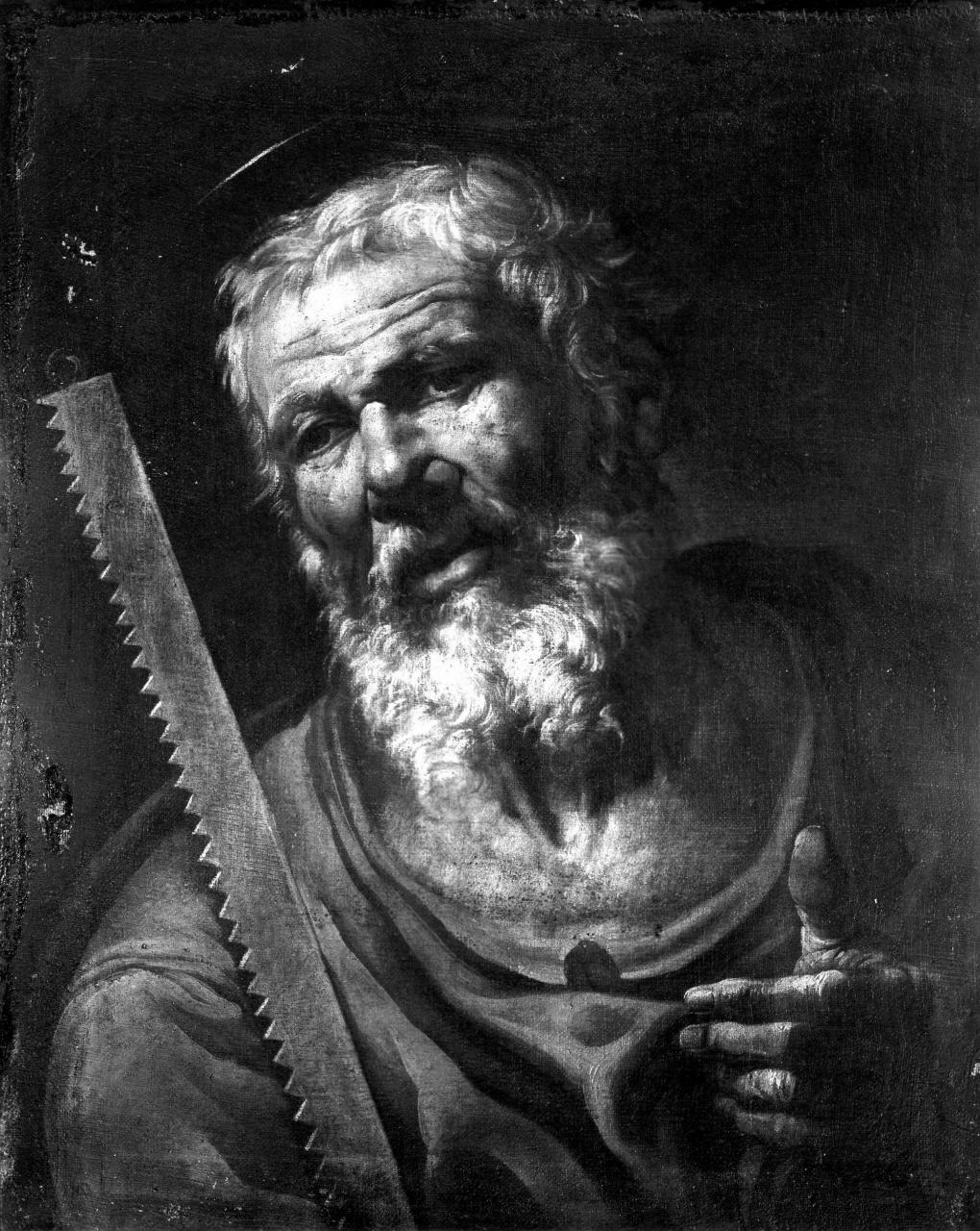 San Simone (dipinto) di Robusti Jacopo detto Tintoretto (attribuito) (sec. XVI)