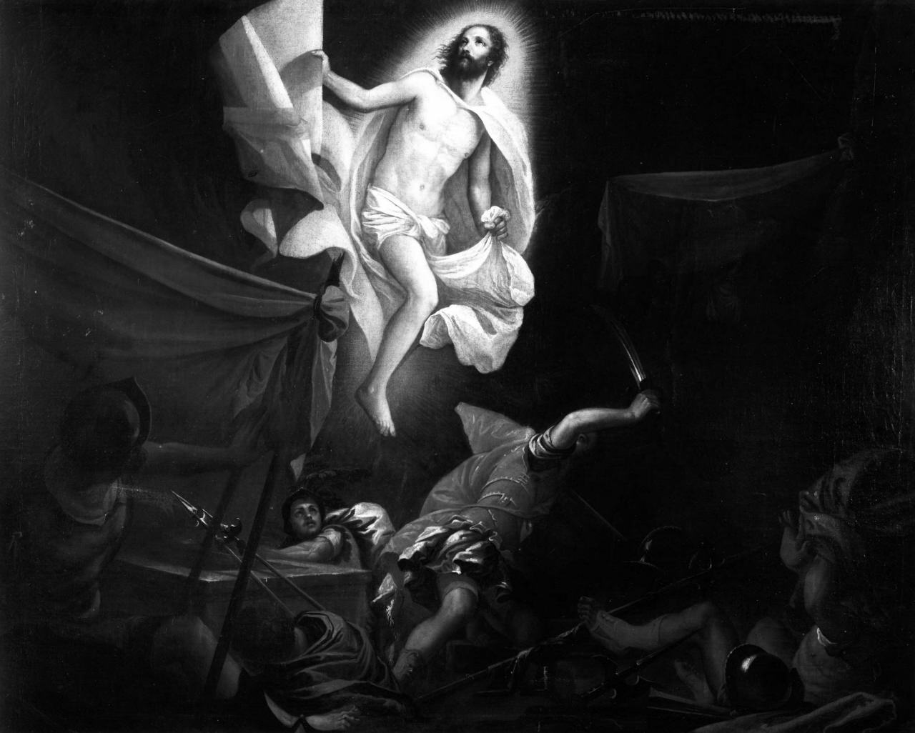 resurrezione di Cristo (dipinto) - ambito veneto (sec. XVI)