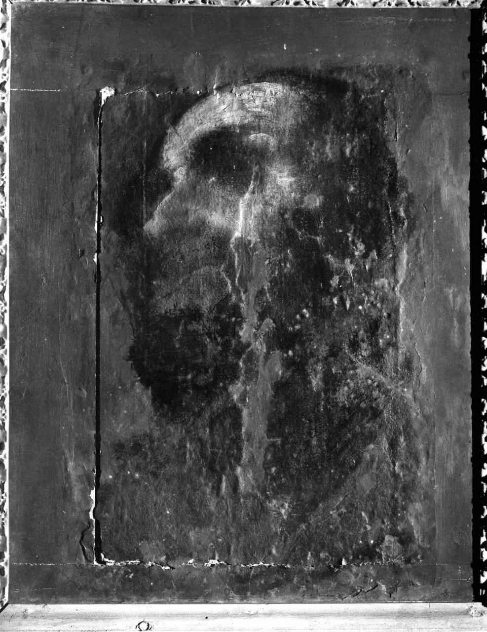 testa d'uomo con barba (dipinto) - ambito toscano (secc. XVI/ XVII)