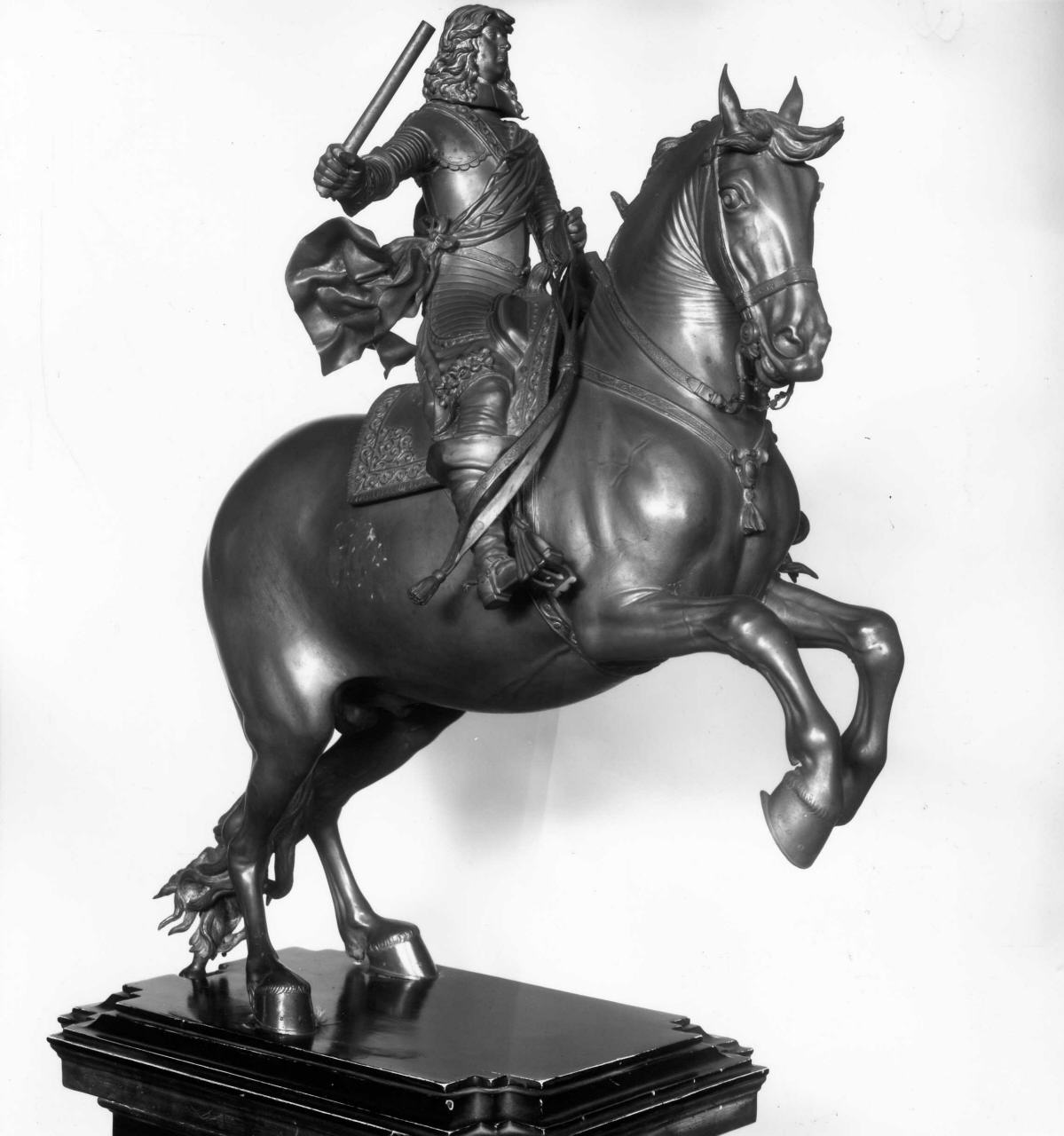 figura a cavallo (statuetta) - ambito fiorentino (sec. XVII)