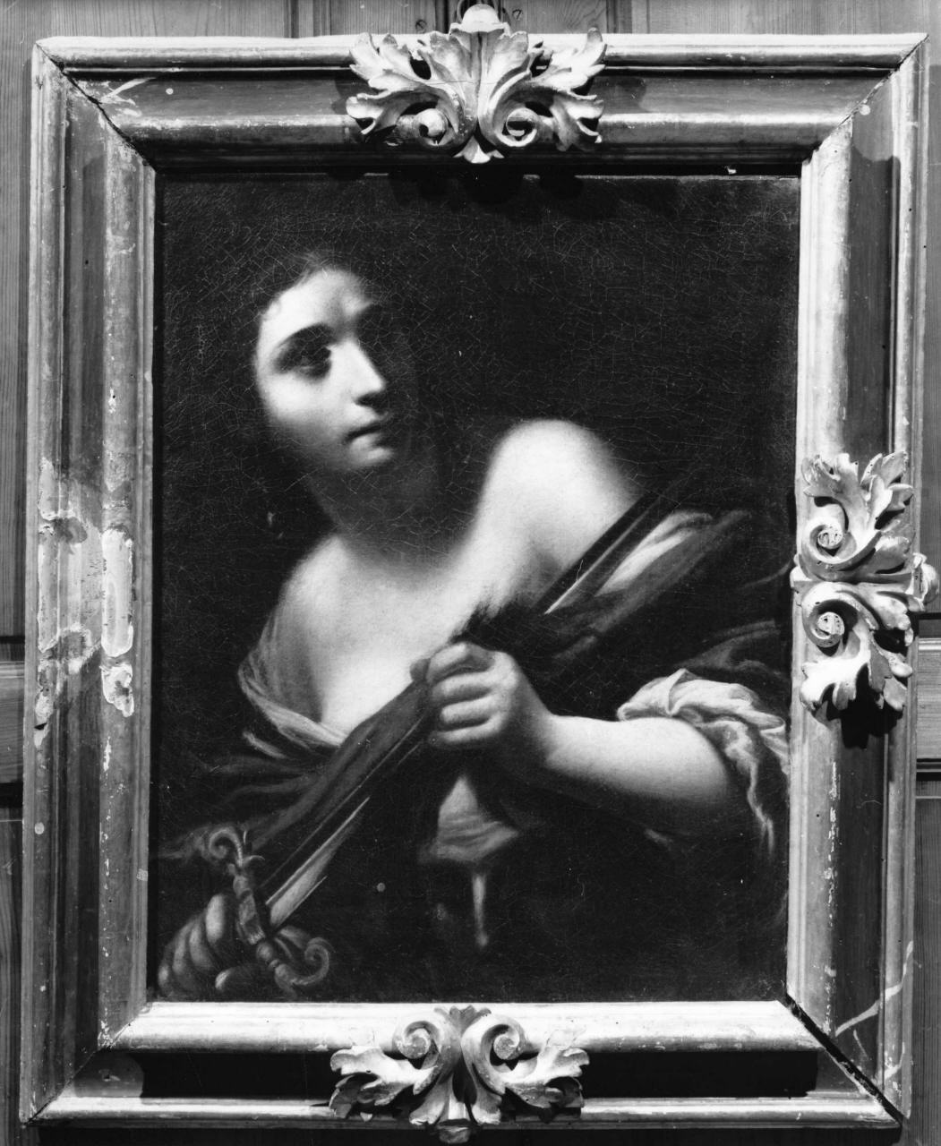 Giuditta con la testa di Oloferne (dipinto) di Pignoni Simone (attribuito) (sec. XVII)