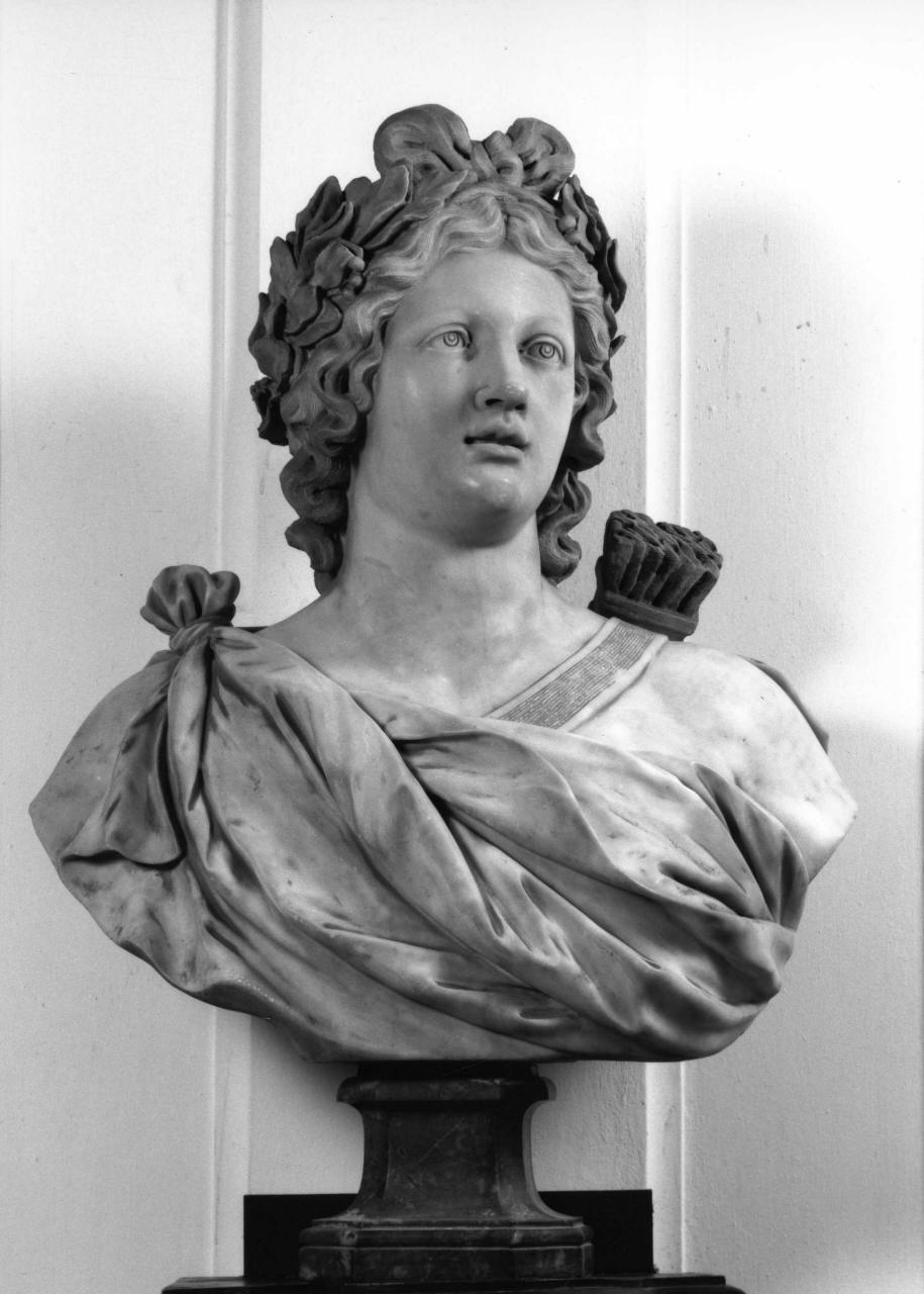Apollo (busto, elemento d'insieme) - ambito toscano (secc. XVII/ XVIII)