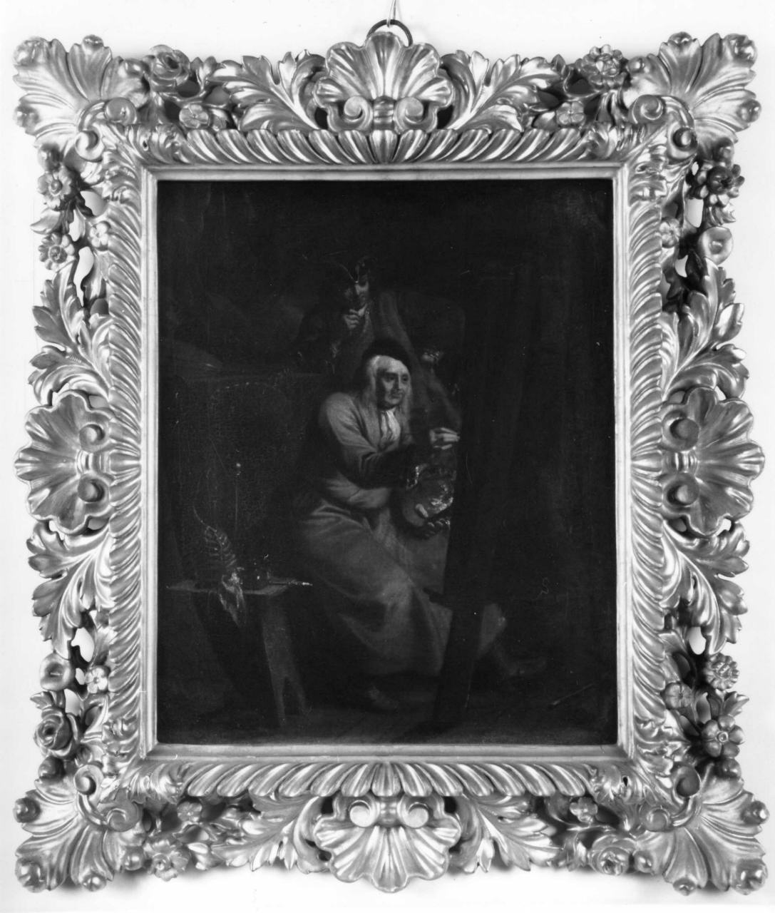 studio del pittore (dipinto) - ambito emiliano (prima metà sec. XVIII)