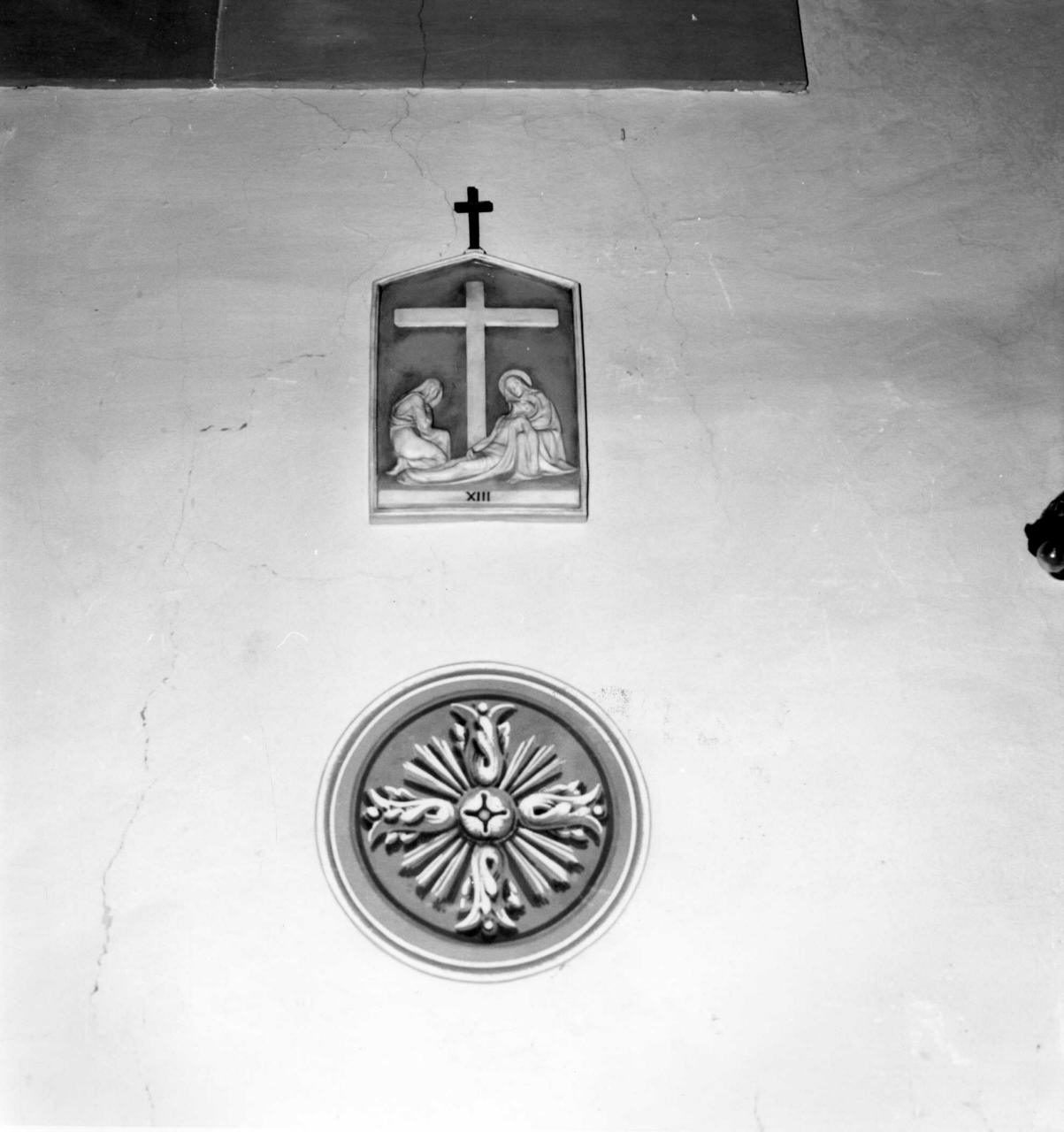 croce di Avellana (dipinto, serie) - bottega toscana (ultimo quarto sec. XIX)