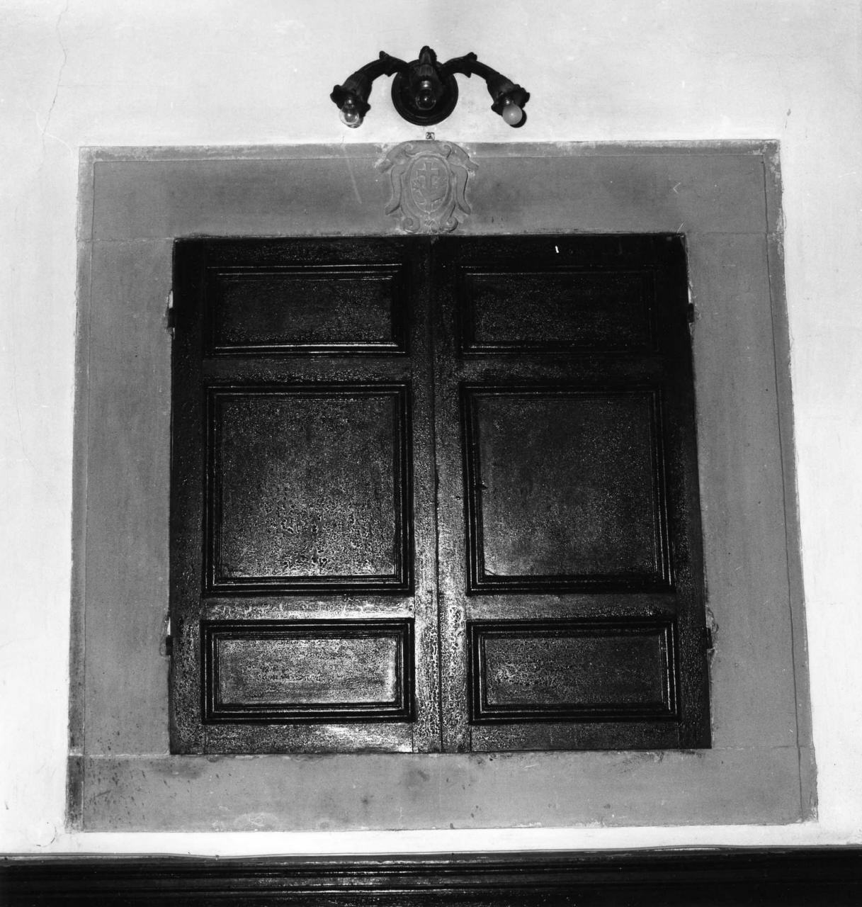 mostra di finestra, serie - bottega toscana (sec. XVIII)