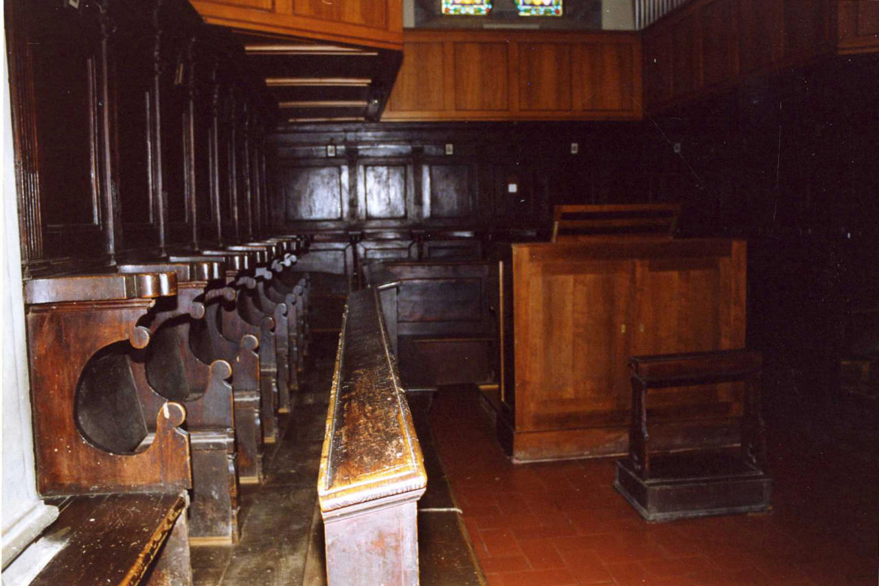 inginocchiatoio - bottega toscana (seconda metà sec. XIX)