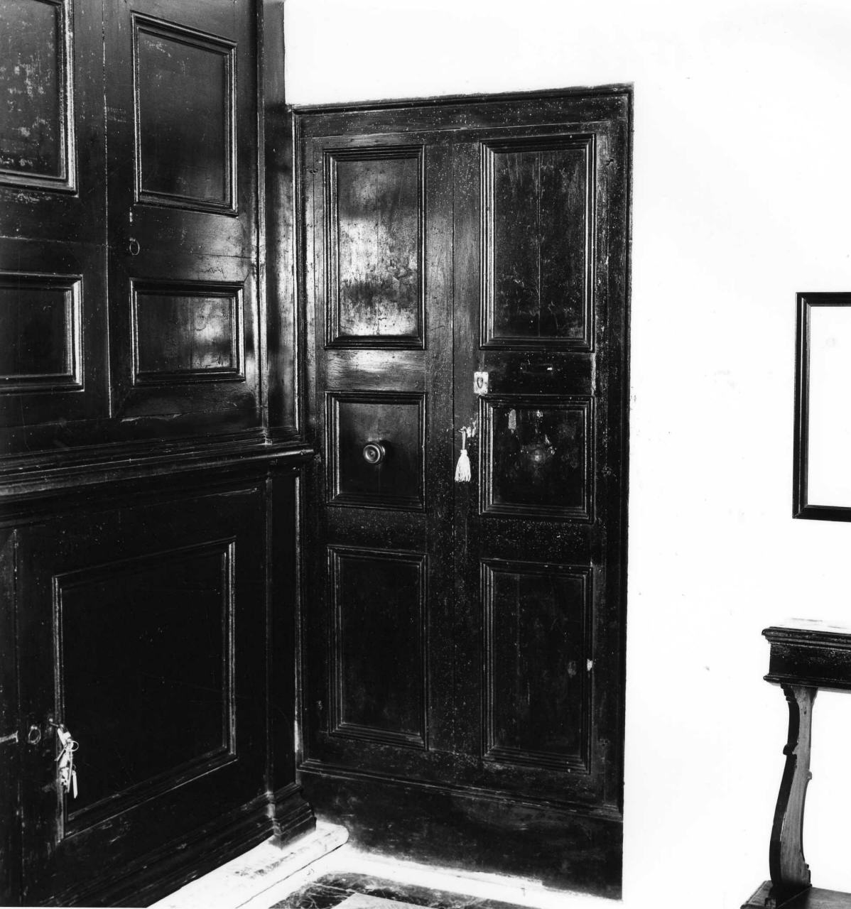 anta di armadio - bottega toscana (sec. XIX)