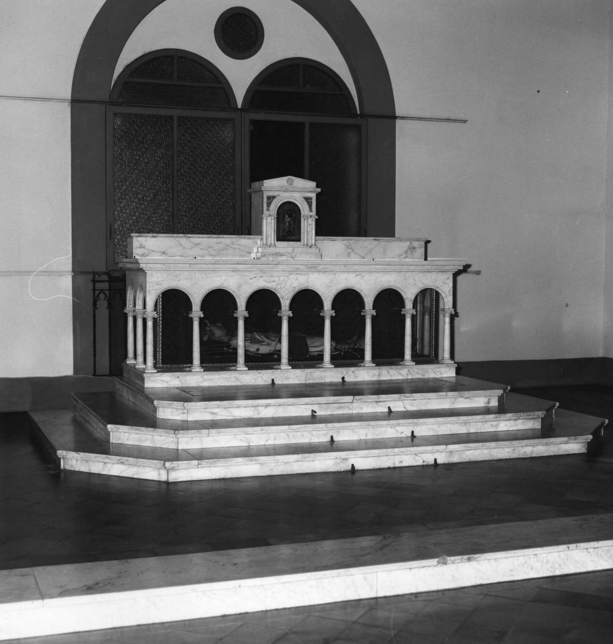 altare - bottega toscana (secc. XIX/ XX)