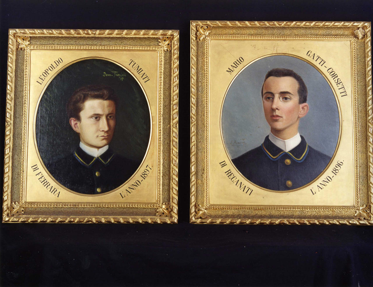 ritratto di Mario Gatti Corsetti (dipinto) di Benussi E (sec. XIX)