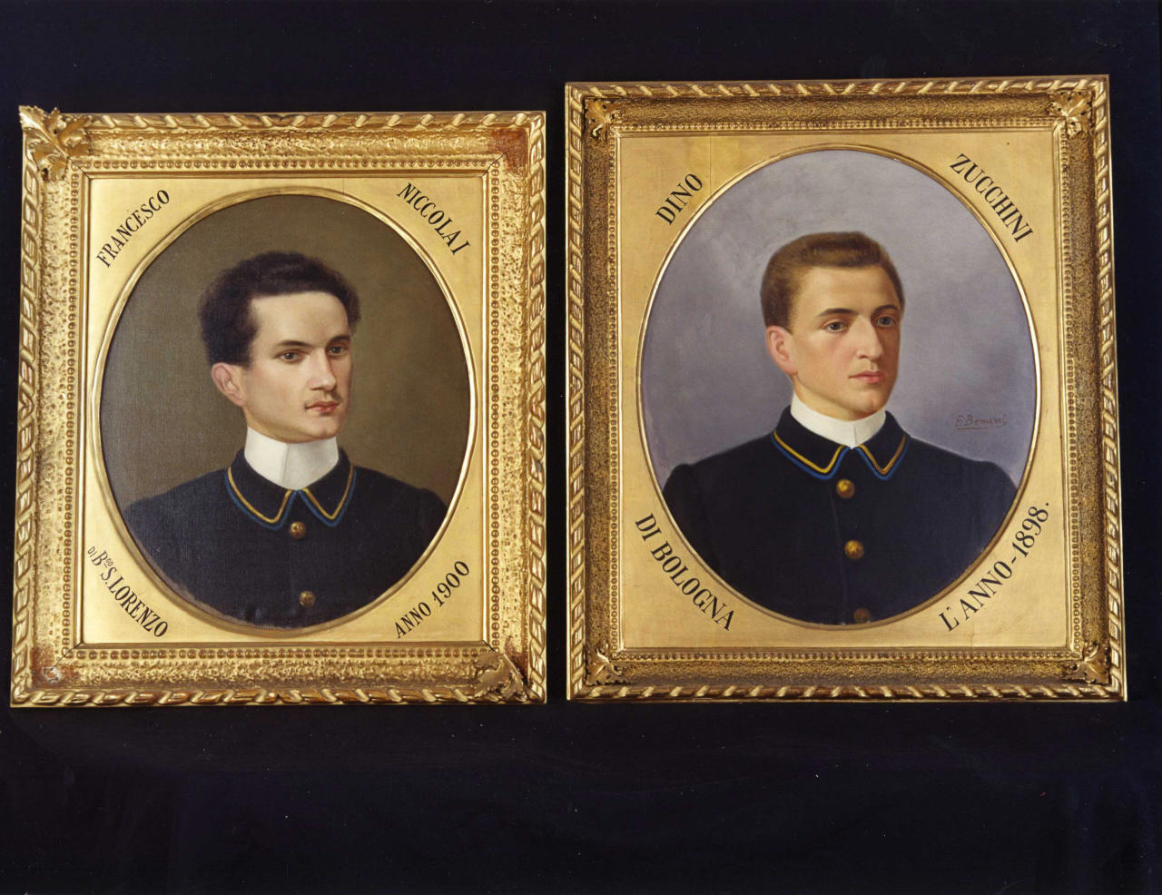 ritratto di Dino Zucchini (dipinto) di Benussi E (sec. XIX)