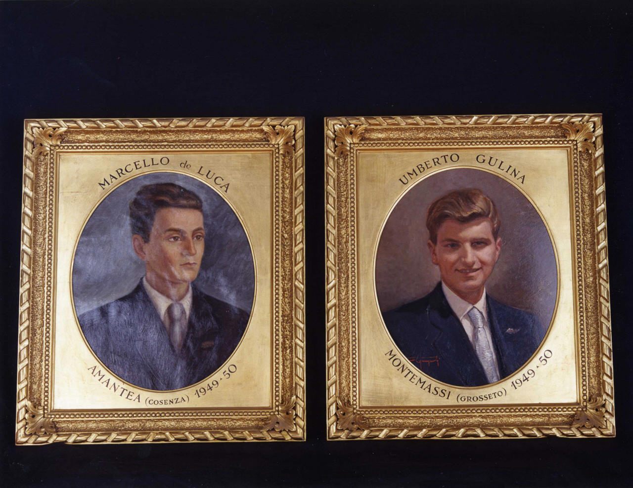 ritratto di Umberto Gulina (dipinto) - ambito italiano (sec. XX)