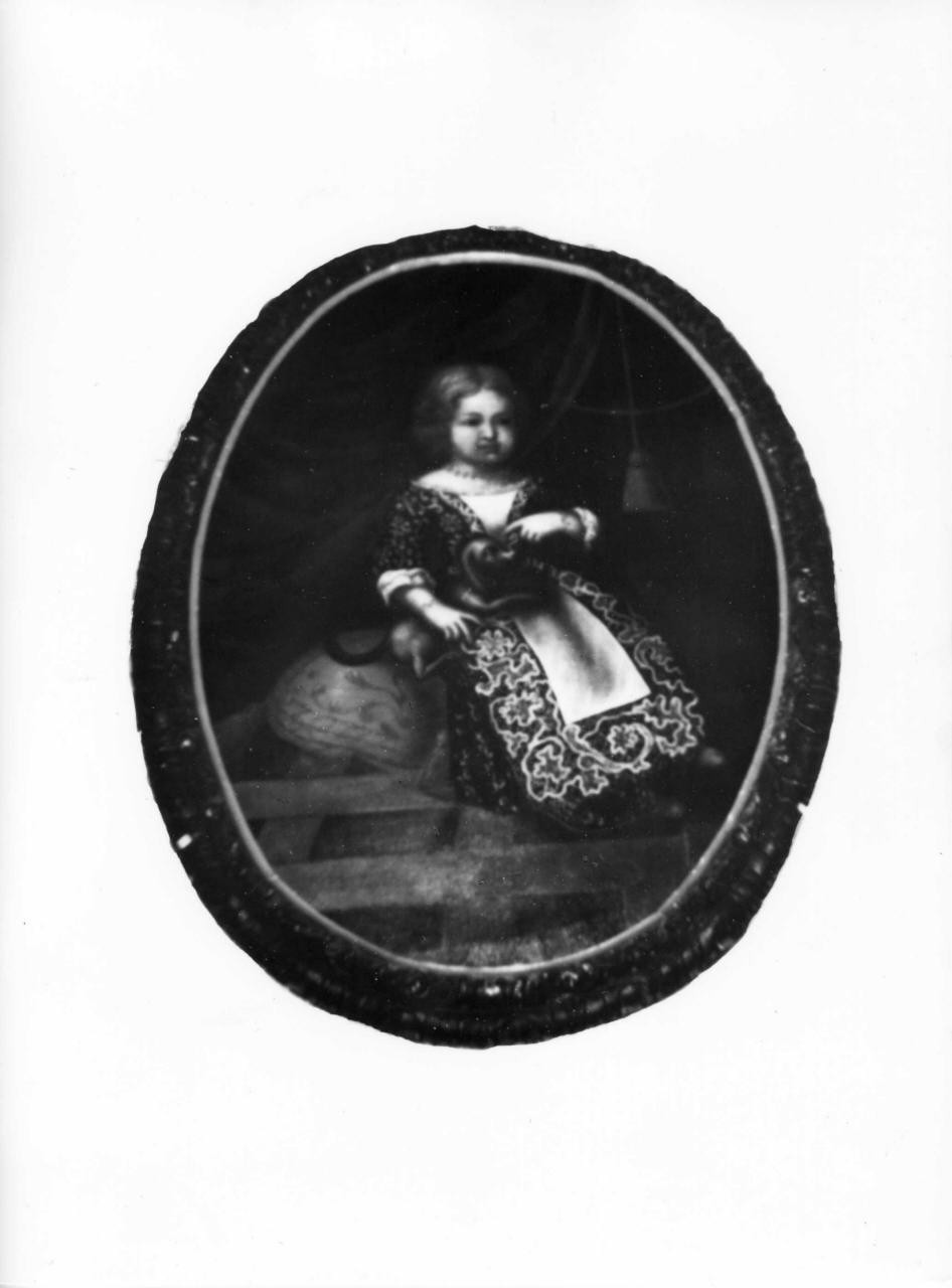 ritratto del marchese Ottavio Dalla Valle all'età di due anni (dipinto) - ambito piemontese (sec. XVII)
