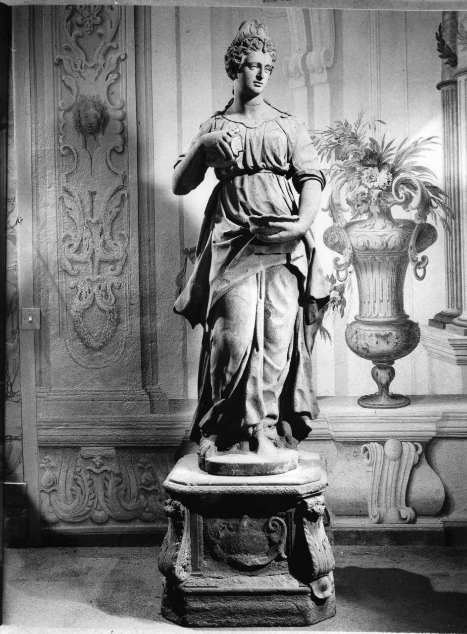 Temperanza (scultura) di De Francqueville Pierre detto Pietro Francavilla (sec. XVI)