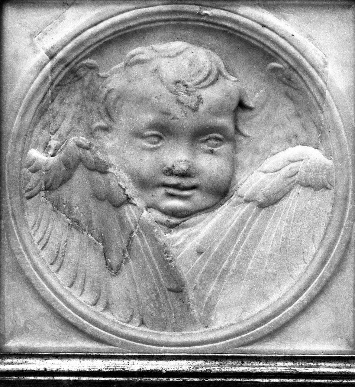 cherubino (rilievo) di Ferrucci Francesco di Simone (sec. XV)