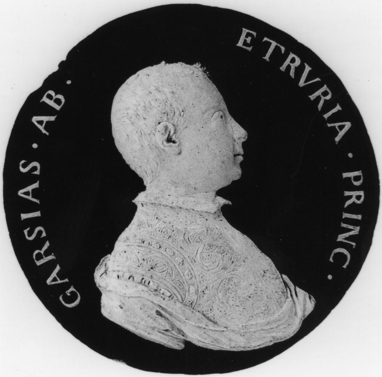 Garzia dei Medici (medaglia) di Selvi Antonio (sec. XVIII)